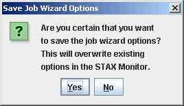 STAX Job Wizard